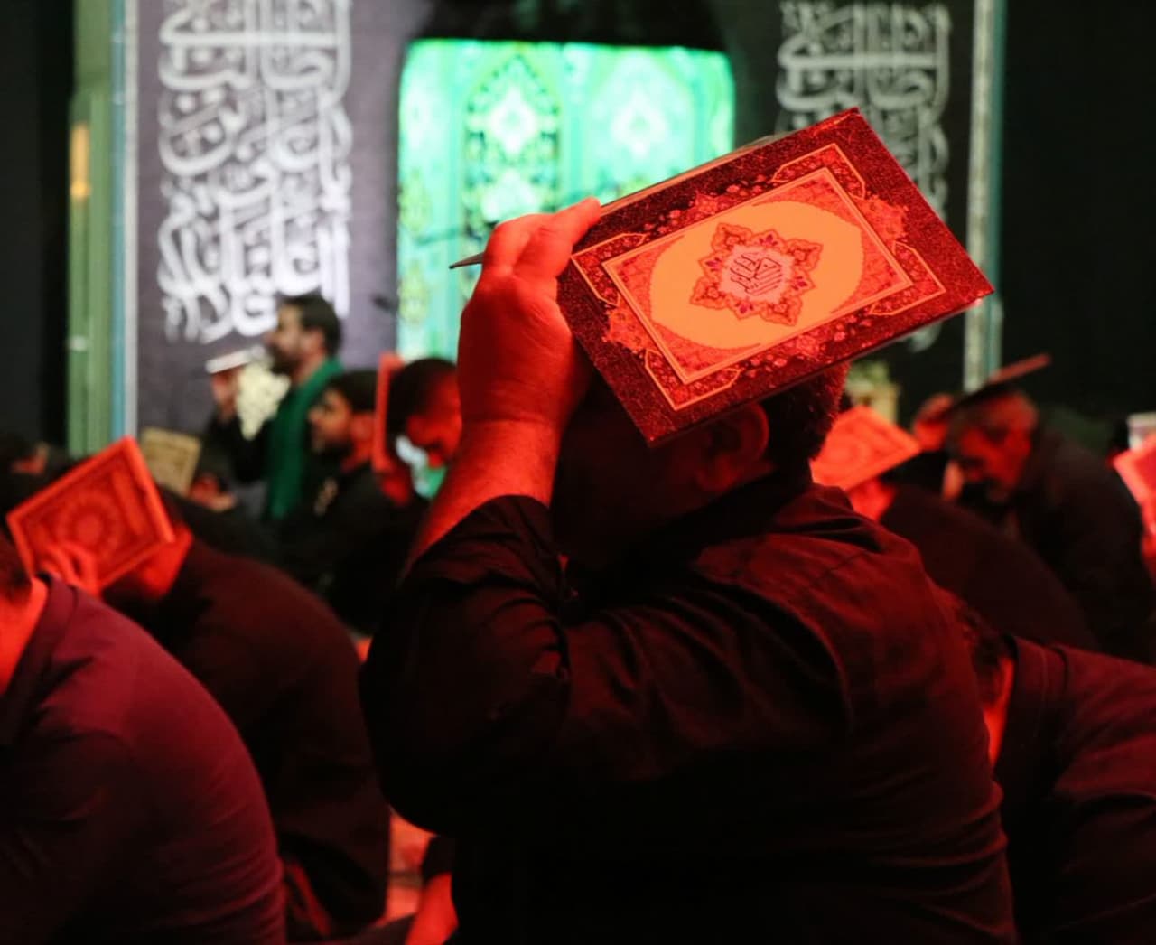 مراسم شب قدر به  همت  نوجوانان کانون "نسيم رحمت" در مسجد امام حسن عسکري (ع)بجنورد