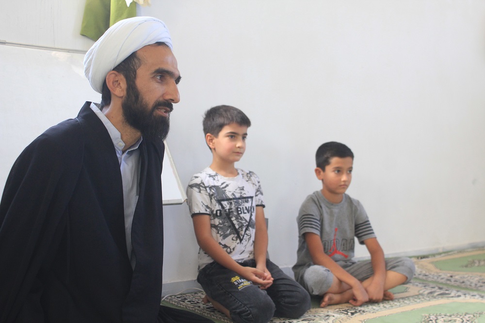 رونق تابستانه مسجد روستاي سياهدشت فاروج با همدلي بانوان مسجدي