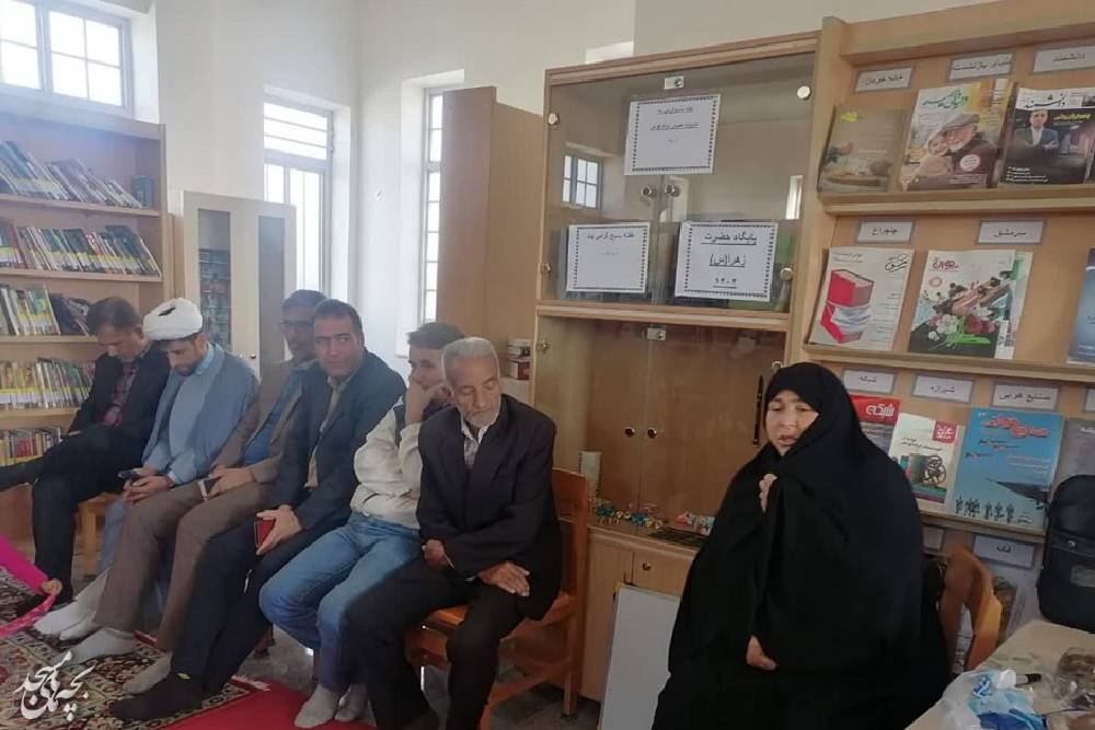 تصاوير همياري بسيج و کانون مسجد در روستاي بزنج اسفراين