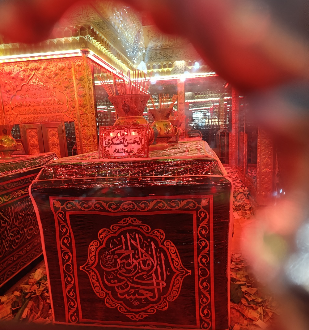 همراه  اهالي مسجد خراسان شمالي  در قاب مرور مشايه حسين(ع)