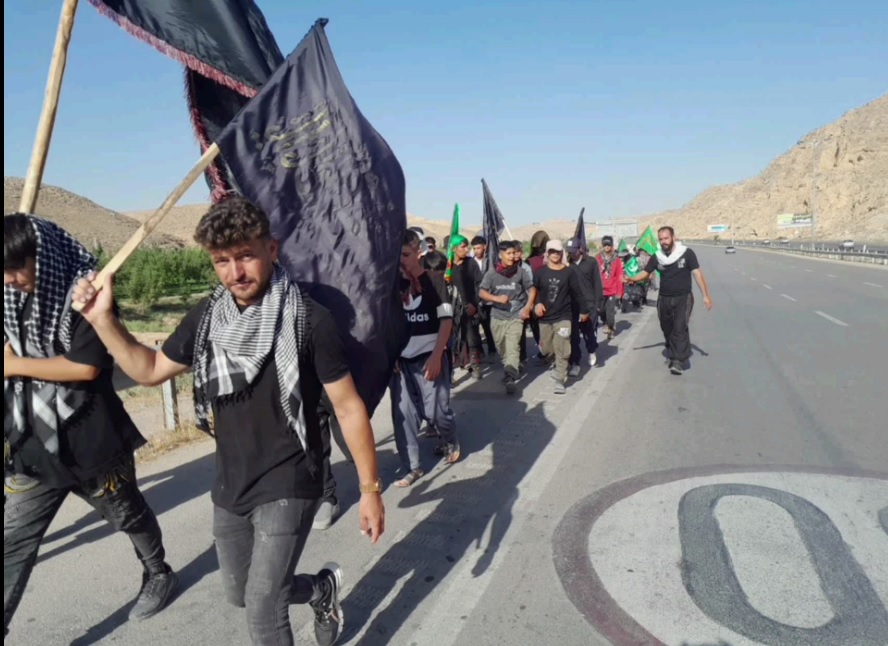 لحظات کوتاه از قدم هاي عاشقانه نوجوانان کانون هاي مساجد خراسان شمالي در مسير عشق