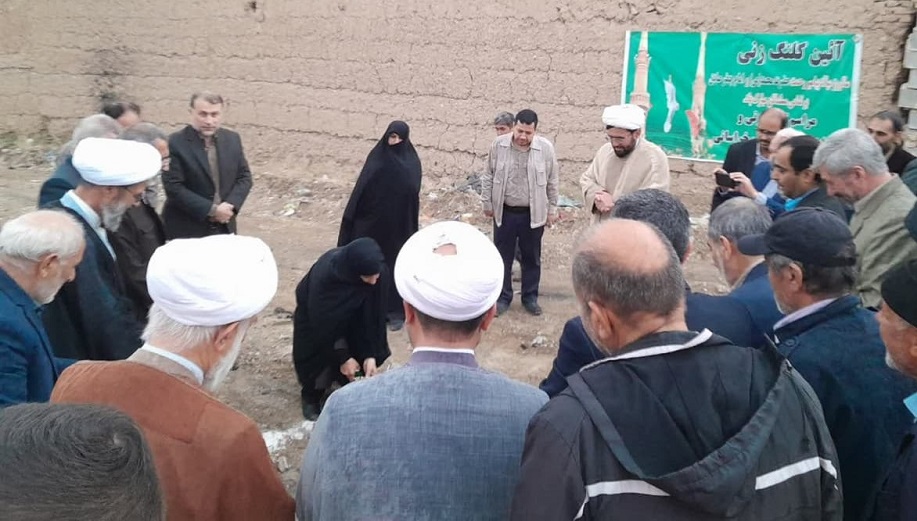 پروژه احداث مسجد "اصحاب خراساني" در بجنورد کلنگ زني شد