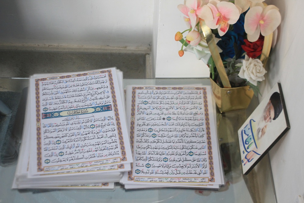 نشست مدير ستاد کانون مسجد خراسان شمالي با مدير حوزه علميه خواهران فاروج