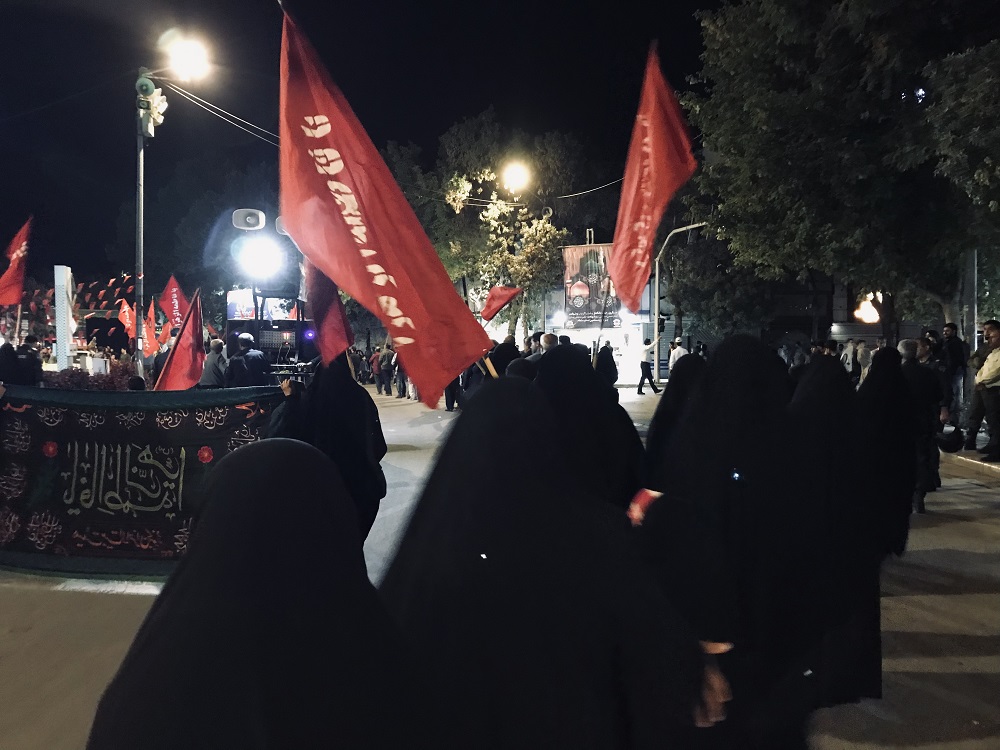 "امت رسول الله"  در بجنورد شام غريبان سلطان طوس را به سوگ نشستند