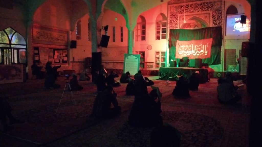 شب قدر بچه مسجدي ها در مسجد انقلاب بجنورد