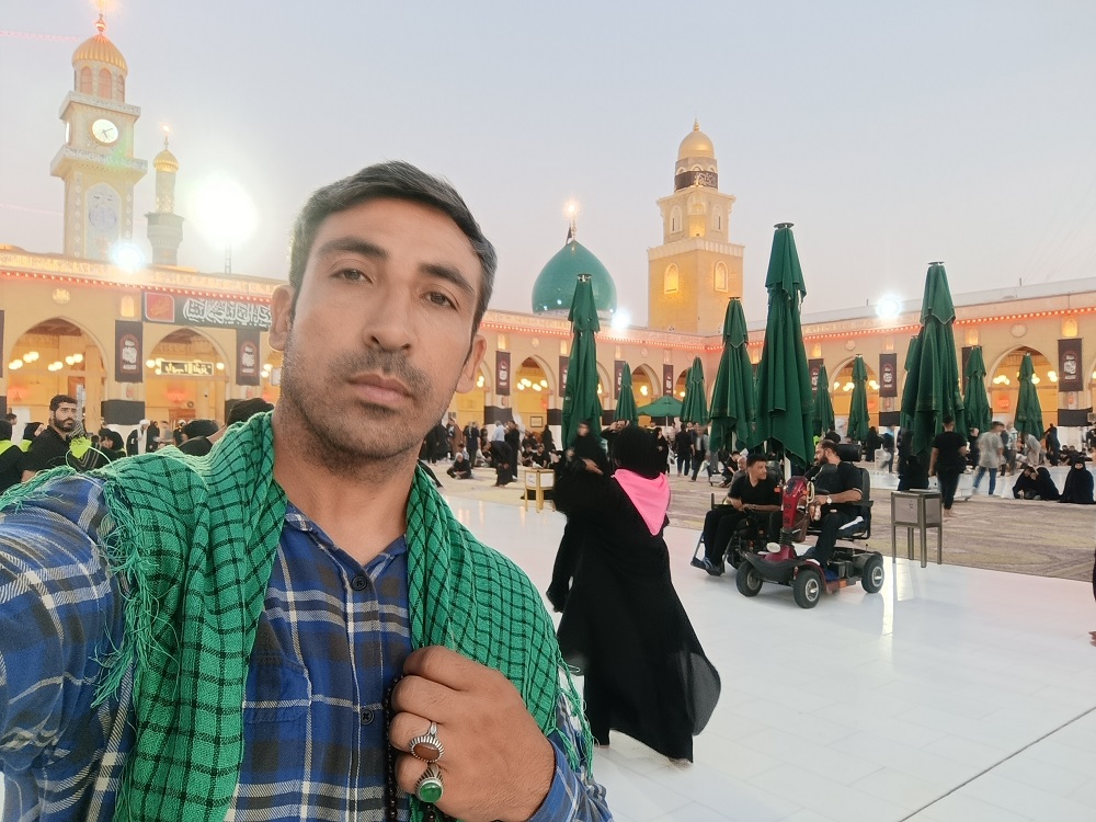 همراه  اهالي مسجد خراسان شمالي  در قاب مرور مشايه حسين(ع)