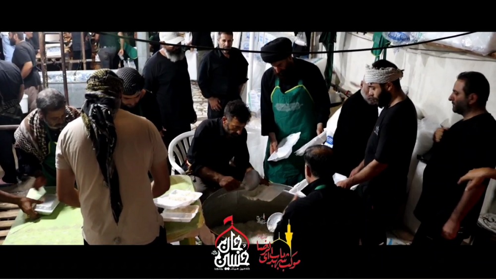 خدمت رساني عاشقانه موکب شهداي باب الرضا(ع) بجنورد به زائران حسيني