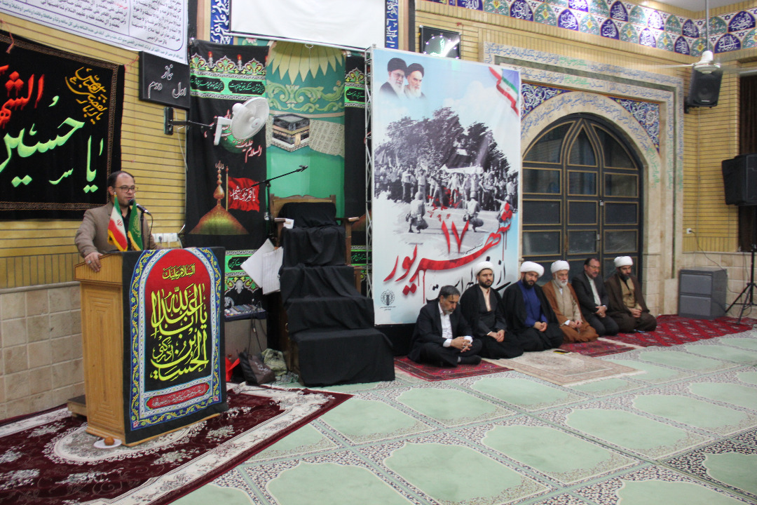مراسم گراميداشت 17 شهريور به همت اهالي مسجد امام خميني (ره) بجنورد