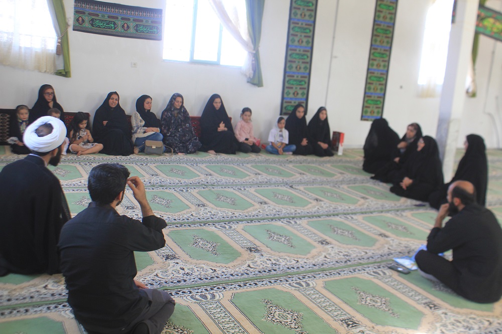 رونق تابستانه مسجد روستاي سياهدشت فاروج با همدلي بانوان مسجدي