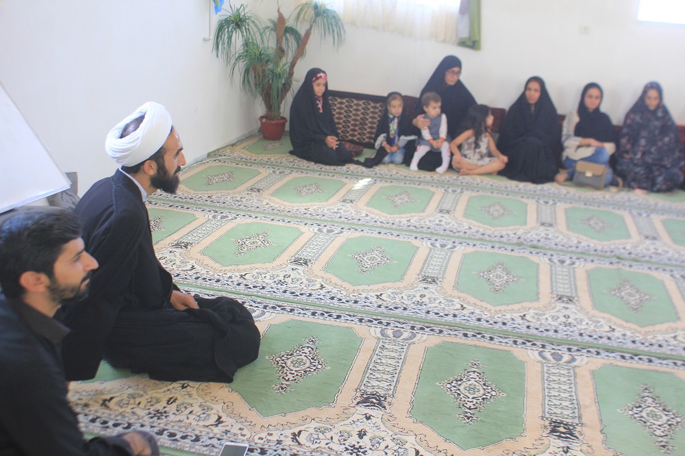 رونق تابستانه مسجد روستاي سياهدشت فاروج با همدلي بانوان مسجدي