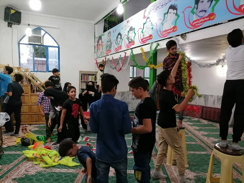 جشن عيد سعيد غدير در قاب بچه مسجدي هاي خراسان شمالي
