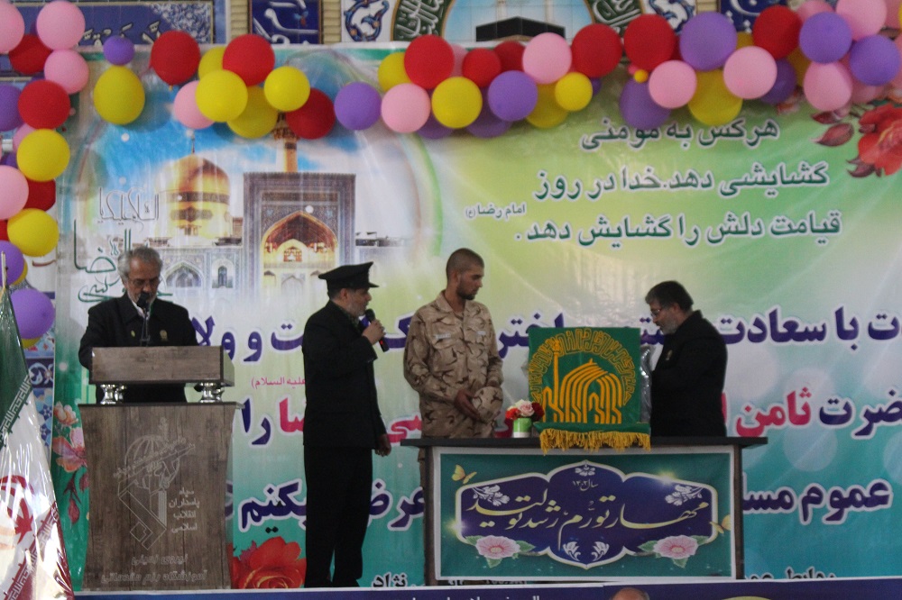 سربازان وظيفه در شيروان سر بر آستان مهربان رضوي نهادند