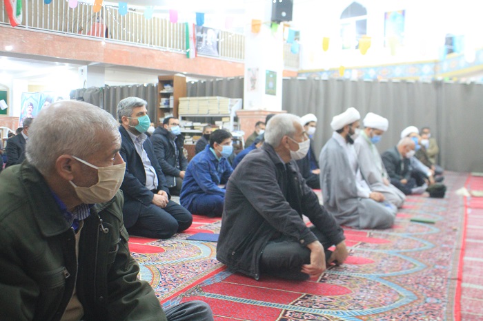 جشن 42 سال اقتدار ايران اسلامي در مسجد بقيه الله العظم (عج) بجنورد