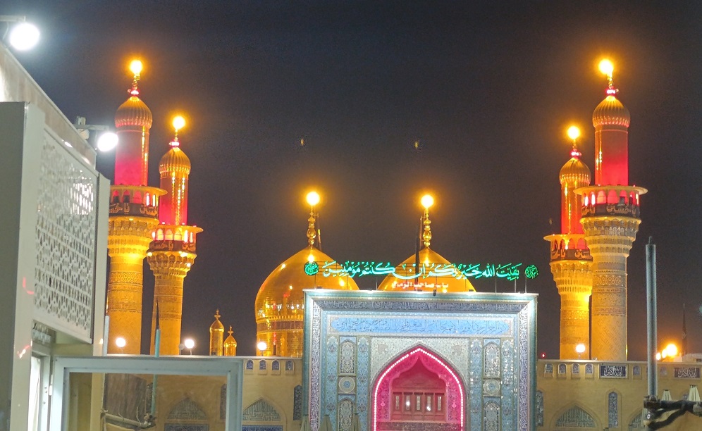 همراه  اهالي مسجد خراسان شمالي  در قاب مرور مشايه حسين(ع)