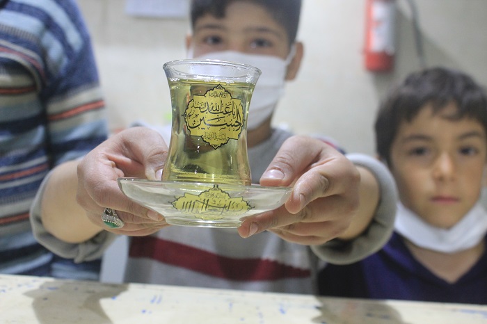 چايخانه نوجوانان حسيني به عشق علي اکبر ِحسين(ع) در شيروان