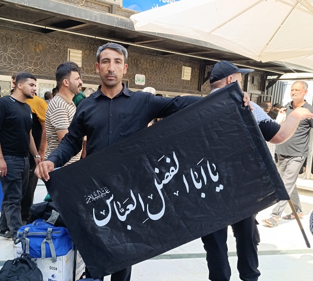 همراه  اهالي مسجد خراسان شمالي  در قاب مرور مشايه حسين(ع)