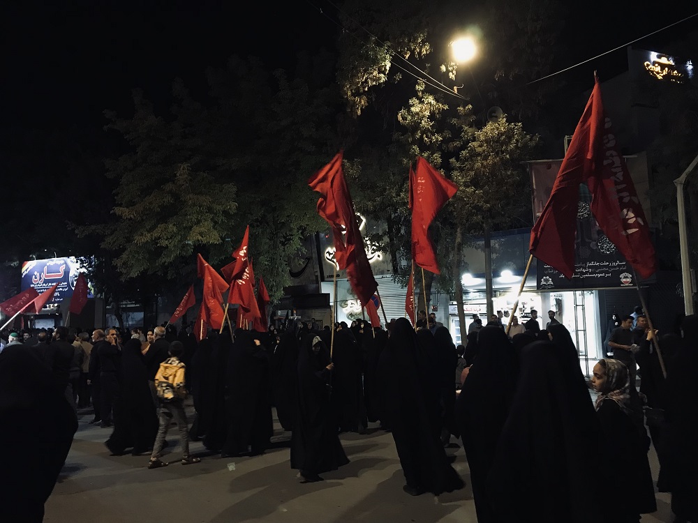 "امت رسول الله"  در بجنورد شام غريبان سلطان طوس را به سوگ نشستند