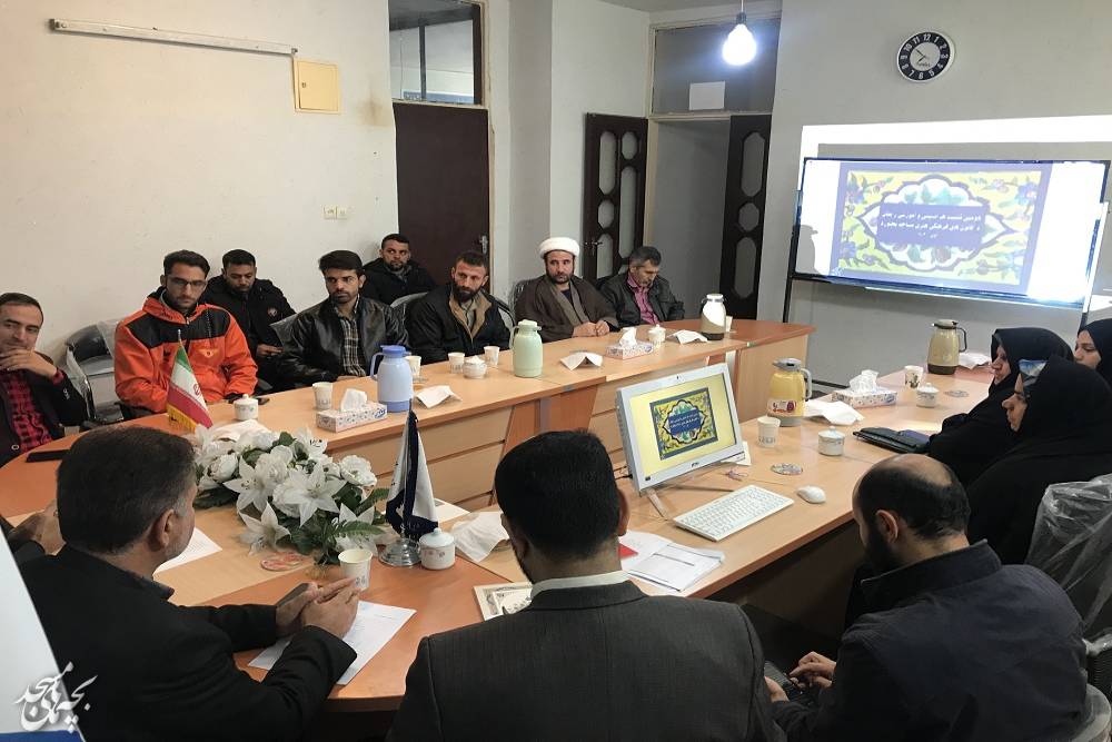 برگزاري دورهمي آموزشي کانون هاي مساجد روستايي بجنورد