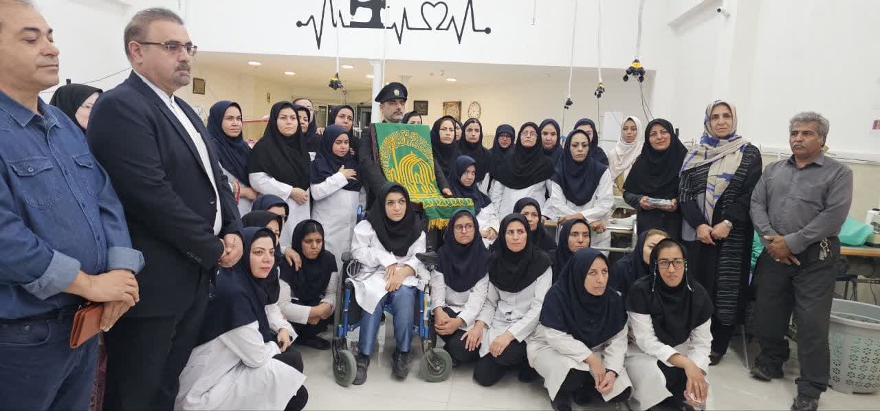 بانواني که شعار توانستن را در سلامي نم خورده به توان امام رضا(ع) رساندند